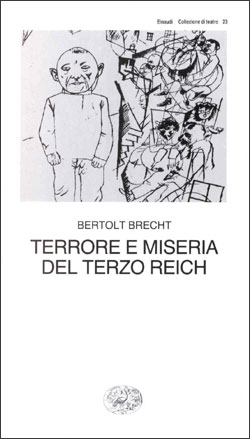 Copertina del libro Terrore e miseria del Terzo Reich di Bertolt Brecht