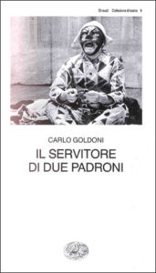 Copertina del libro Il servitore di due padroni di Carlo Goldoni