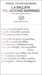Copertina del libro La ballata del vecchio marinaio di Samuel Taylor Coleridge