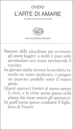 Copertina del libro L’arte d’amare