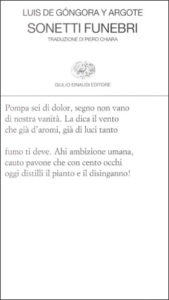 Copertina del libro Sonetti funebri e altre composizioni di Luís de Góngora