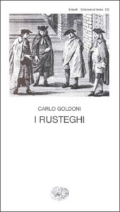 Copertina del libro I rusteghi di Carlo Goldoni