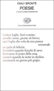 Copertina del libro Poesie di Emily Brontë