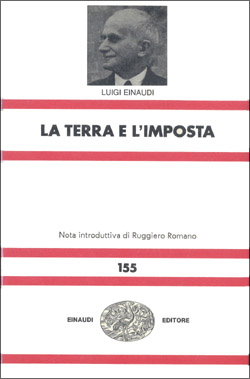 Copertina del libro La terra e l’imposta di Luigi Einaudi