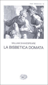 Copertina del libro La bisbetica domata di William Shakespeare