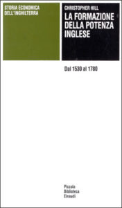 Copertina del libro La formazione della potenza inglese di Cristopher Hill