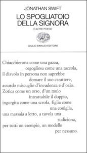 Copertina del libro Lo spogliatoio della signora e altre poesie di Jonathan Swift