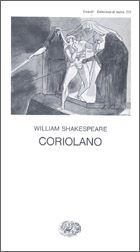 Copertina del libro Coriolano di William Shakespeare