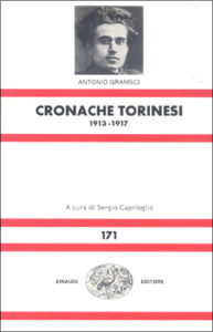 Copertina del libro Cronache torinesi di Antonio Gramsci