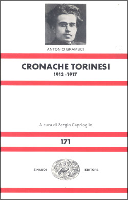 Copertina del libro Cronache torinesi di Antonio Gramsci