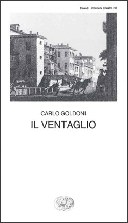 Copertina del libro Il ventaglio di Carlo Goldoni