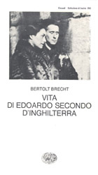 Copertina del libro Vita di Edoardo Secondo d’Inghilterra di Bertolt Brecht