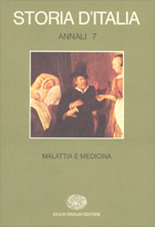 Copertina del libro Storia d’Italia. Annali 7. Malattia e medicina di VV.