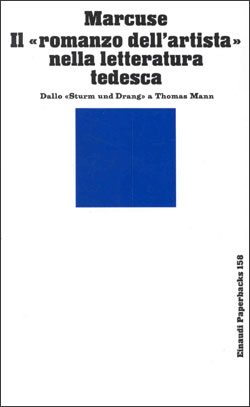 Copertina del libro Il “romanzo dell’artista” nella letteratura tedesca di Herbert Marcuse