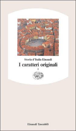 Copertina del libro Storia d’Italia. 1: I caratteri originali di VV.