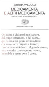 Copertina del libro Medicamenta e altri medicamenta di Patrizia Valduga