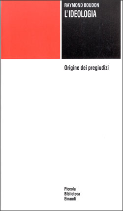 Copertina del libro L’ideologia di Raymond Boudon