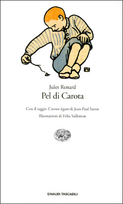 Copertina del libro Pel di carota di Jules Renard