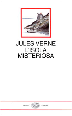 Copertina del libro L’isola misteriosa di Jules Verne