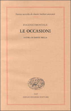 Copertina del libro Le occasioni