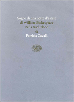 Copertina del libro Sogno di una notte d’estate