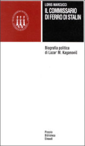 Copertina del libro Il commissario di ferro di Stalin di Loris Marcucci