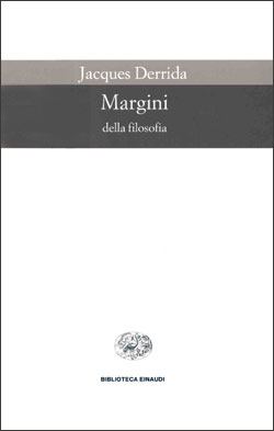 Copertina del libro Margini della filosofia di Jacques Derrida