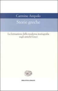 Copertina del libro Storie greche di Carmine Ampolo