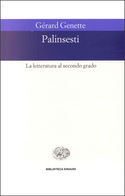 Copertina del libro Palinsesti di Gérard Genette