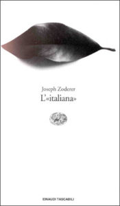 Copertina del libro L’«italiana» di Joseph Zoderer