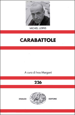 Copertina del libro Carabattole di Michel Leiris