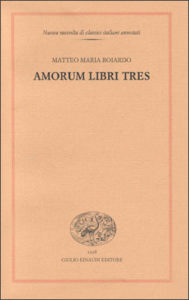Copertina del libro Amorum libri tres di Matteo Maria Boiardo