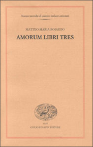 Copertina del libro Amorum libri tres di Matteo Maria Boiardo