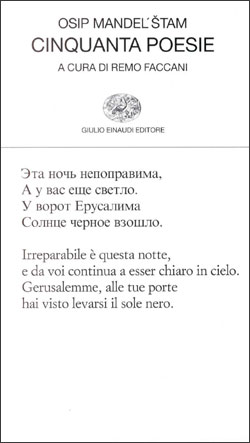 Copertina del libro Cinquanta poesie di Osip Mandel'stam