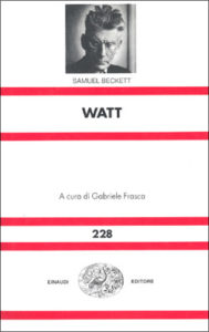 Copertina del libro Watt di Samuel Beckett