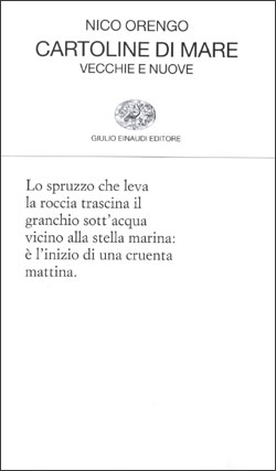 Copertina del libro Cartoline di mare vecchie e nuove di Nico Orengo