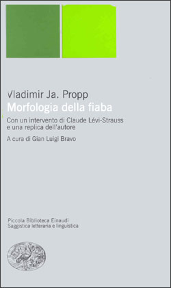 Copertina del libro Morfologia della fiaba di Vladimir J. Propp