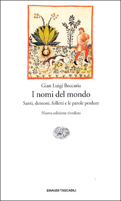 Copertina del libro I nomi del mondo di Gian Luigi Beccaria
