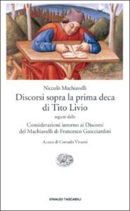 Copertina del libro Discorsi sopra la prima deca di Tito Livio di Niccolò Machiavelli