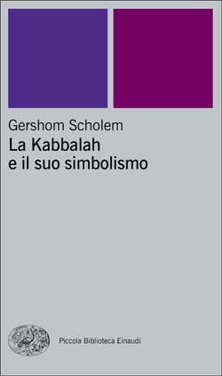 Copertina del libro La Kabbalah e il suo simbolismo di Gershom Scholem