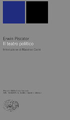 Copertina del libro Il teatro politico di Erwin Piscator