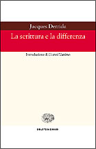 Copertina del libro La scrittura e la differenza di Jacques Derrida