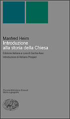 Copertina del libro Introduzione alla storia della chiesa di Manfred Heim