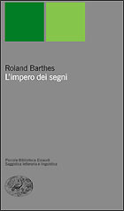 Copertina del libro L’impero dei segni di Roland Barthes