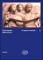 Copertina del libro Enciclopedia della musica. II. Il sapere musicale di VV.