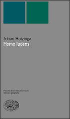 Copertina del libro Homo ludens di Johan Huizinga