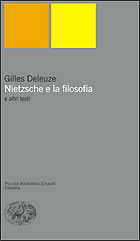 Copertina del libro Nietzsche e la filosofia di Gilles Deleuze