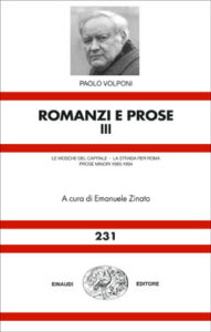 Copertina del libro Romanzi e prose III di Paolo Volponi