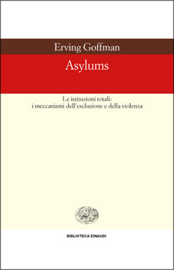 Copertina del libro Asylums di Erving Goffman