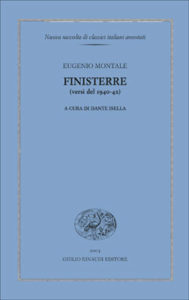 Copertina del libro Finisterre di Eugenio Montale